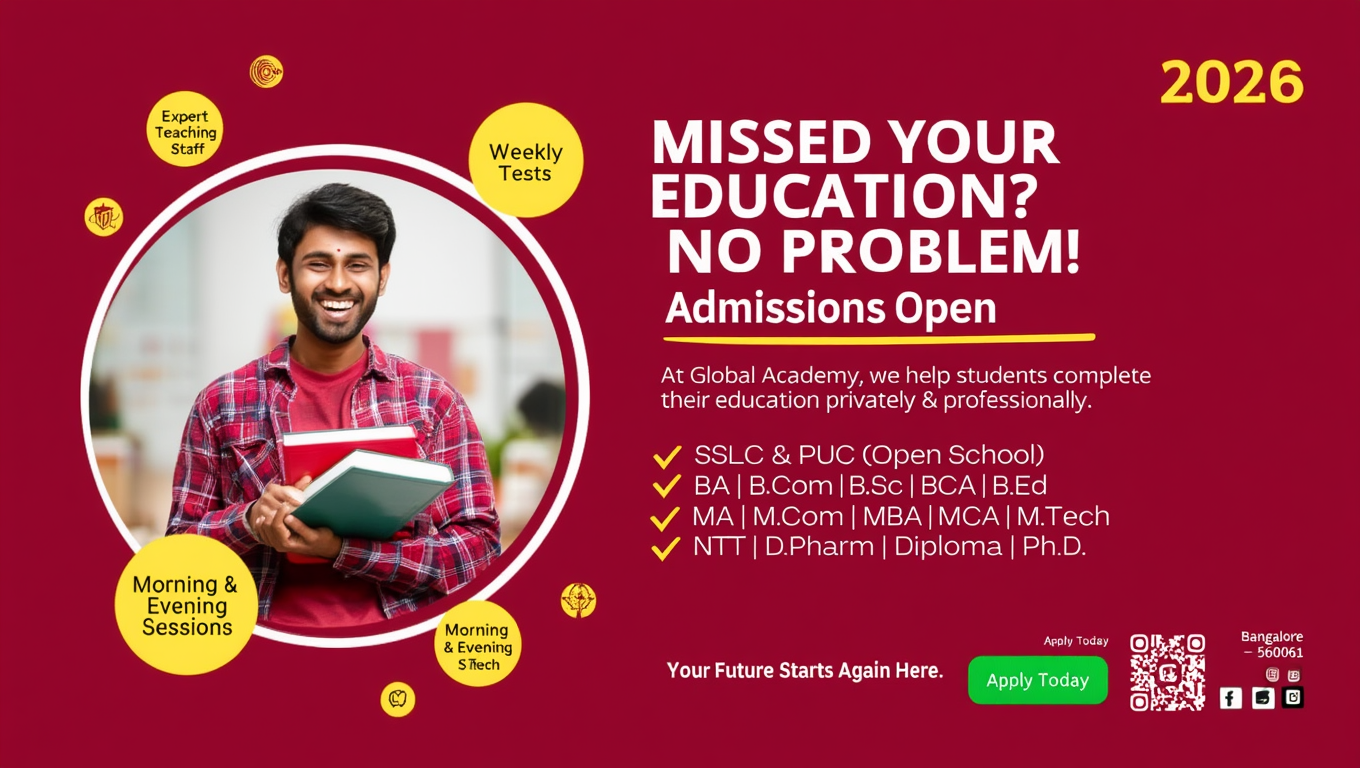 Global Academy Banner